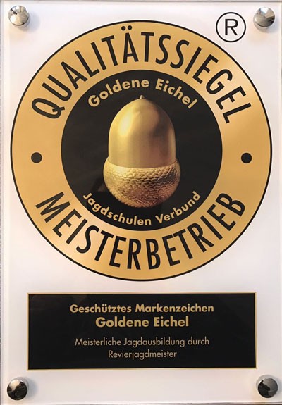 Goldene Eichel Qualitätssiegel für den Meisterbetrieb